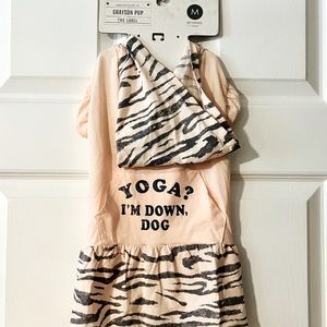 Doggie Yoga Dress - Size Medium